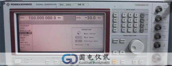 罗德施瓦茨 R&SSME03 3G信号发生器5kHz至3GHz